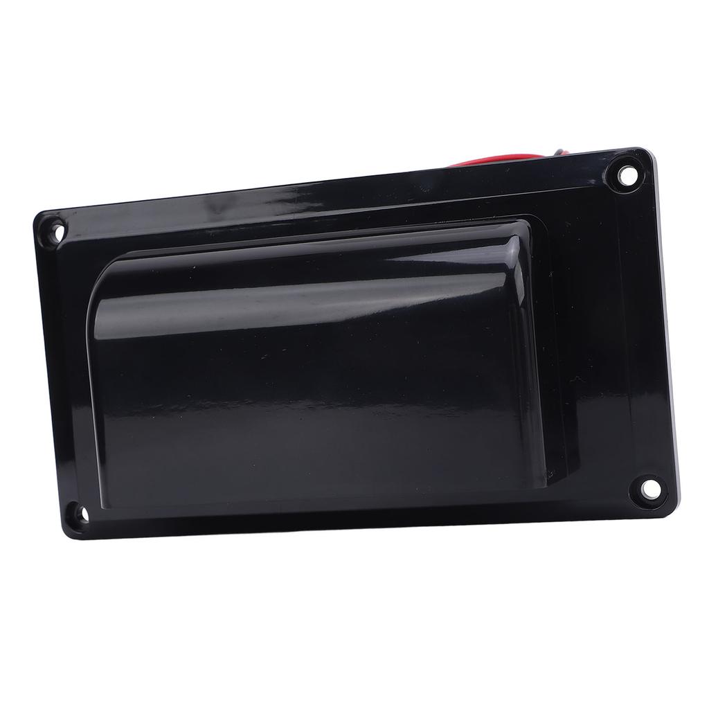 RV Side Vent Fan 12V 6W Motorhome Ventilation Exhaust Fan with Rainproof Cover for RV Trailer Bathroom Kitchen