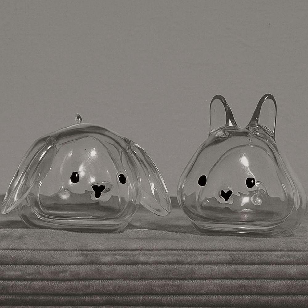 Transparent Acrylic Keychain Cat Hair Storage Capsule Dog Hair Storage Container Memorial Key Ring