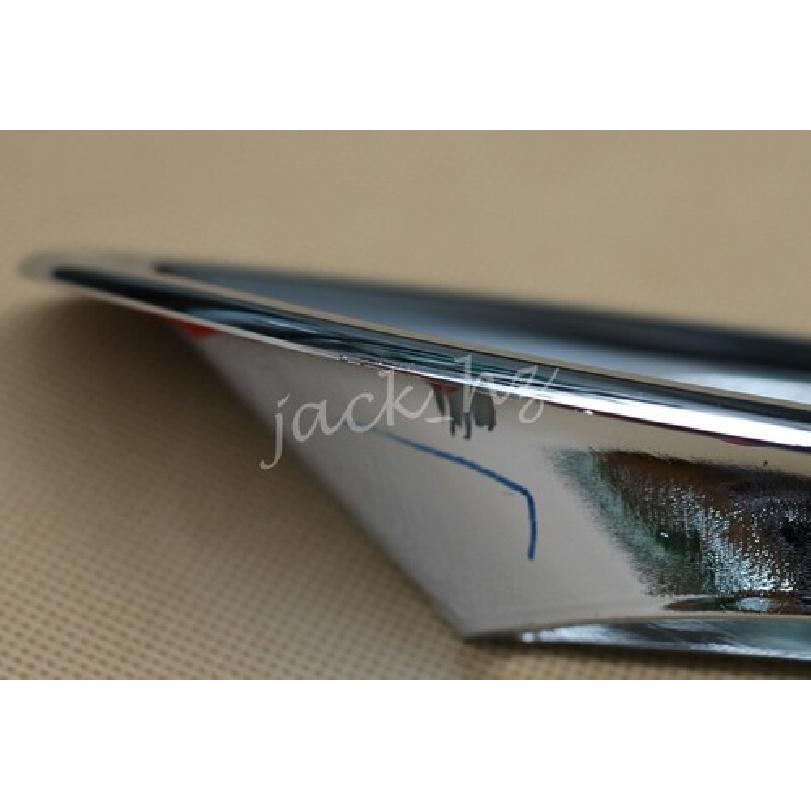 Chrome Rear Reflector Fog Light Cover For 2014-2016 Nissan Rogue X-Trail