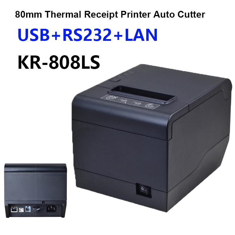 

Высокоскоростной термопринтер чеков 80 мм с автоматической обрезкой бумаги для супермаркетов и предприятий общественного питания