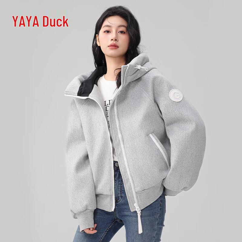 Женский пуховик YAYA 2024 с капюшоном M