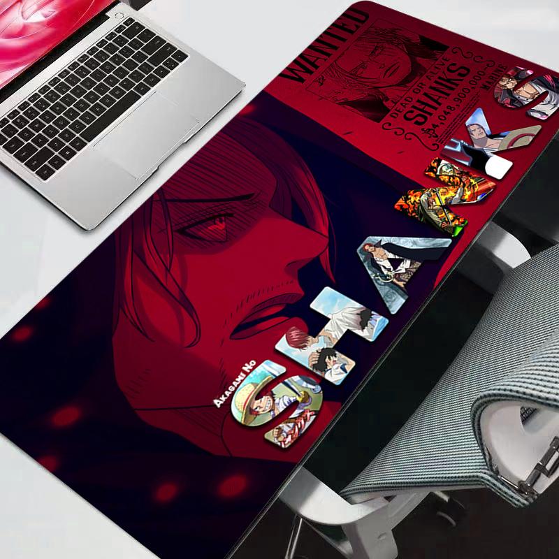 Mouse Pad One Piece Computer Laptop Anime Keyboard Mat Large Mousepad Keyboards Gamers Decoracion Desk Durable