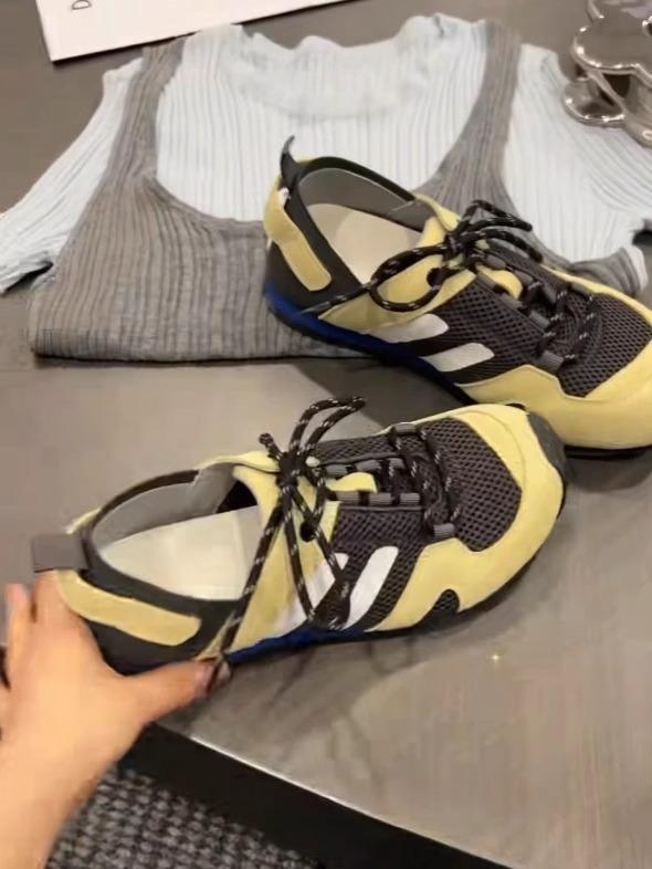 

Breathable mesh German training shoes women s summer 2025 new flat-bottomed retro casual lightweight thin sports Forrest Gump shoes 40