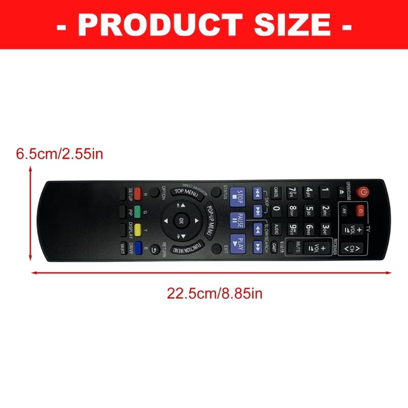 ABS Remote Controller Shock Resistant And Ergonomic For N2QAYB000510 Comfortable Handling In Family Environment