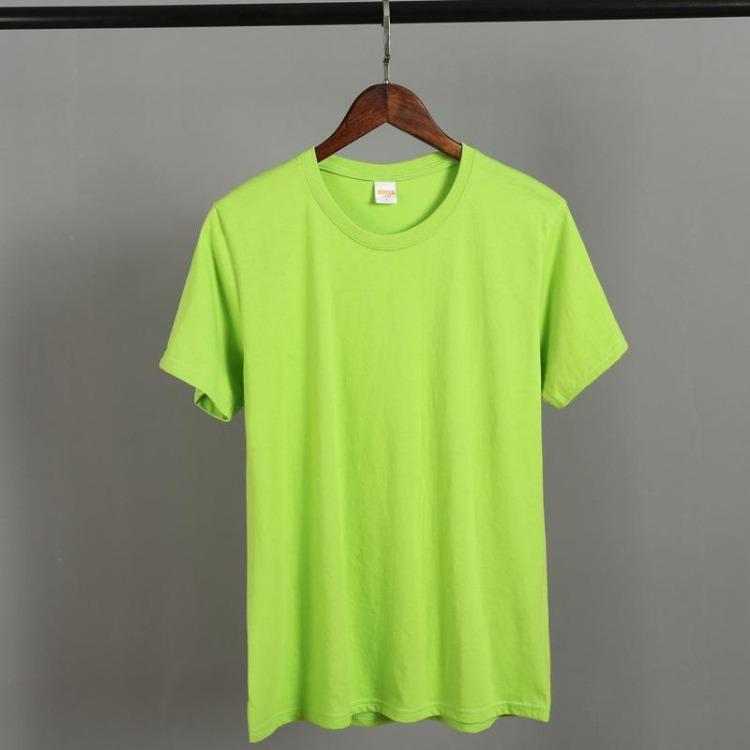 Camisetas Básicas Clásicas Camiseta Casual de Verano de Manga Corta con Cuello Redondo para Mujeres y Hombres