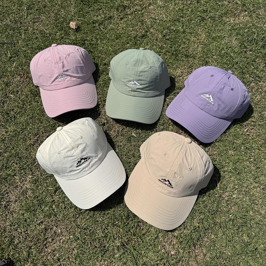 Spring and summer widened brim cap children's mountain quick-drying versatile sunscreen baseball cap men's big brim