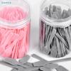 100 Pcs/Jar Mud Film Shovel - Disposable Plastic Spatula for Facial Mask Application,  Eye Facial Makeup Skin Care Tool