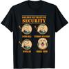 Golden Retriever Shirt Golden Retriever Security Funny Dog T-Shirt for Men Women Girls Kids