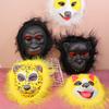 Simulering 3D Eva Djurmask Valp Leopard Schimpansmask Semesterfest Maskerad Cosplaymasker Kostymrekvisita Festtillbehör