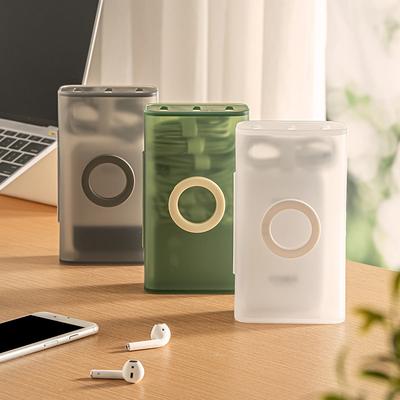 Multifunctional Large Capacity Data Cable Storage Box Travel Storage Device