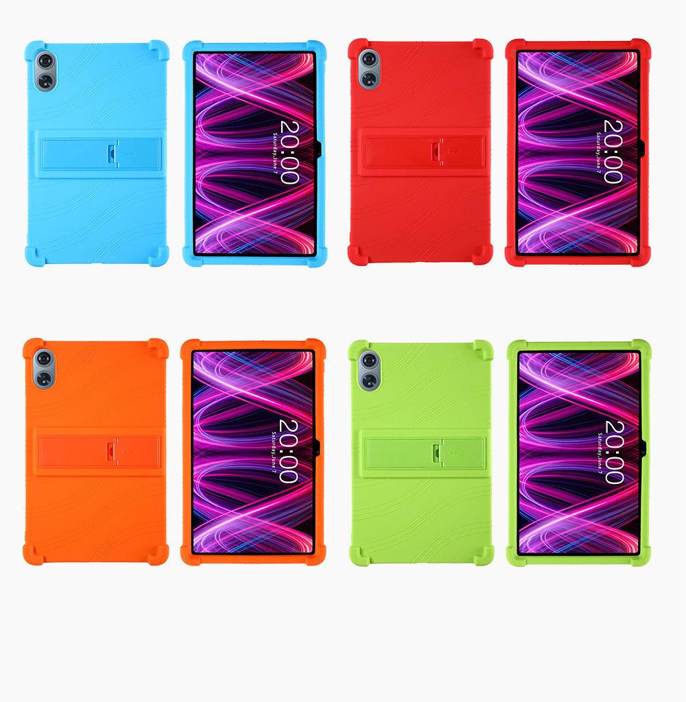JJGJ TAB9 12-Zoll Silikon-Tablet-Hülle: Dick, Weich, Sturzsicher, Standfunktion
