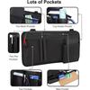 Oxford Cloth Wheelchair Storage Bag Multi Pocket Zipper Side Pouch For Barber Makeup Brush Home Travel Daily Organizer