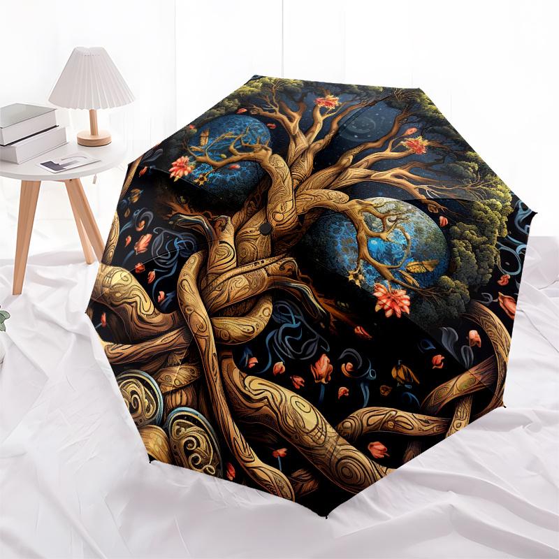 Tree of Life: Nature's Eternal Symbolism Umbrella, Christmas Gift Y122