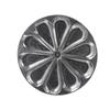 DIY Zinc Zinc Zinc Alloy Biscuit Mold Wooden Handle Biscuit Embossing Stamp Mold Cookie Pressing Mold  Party