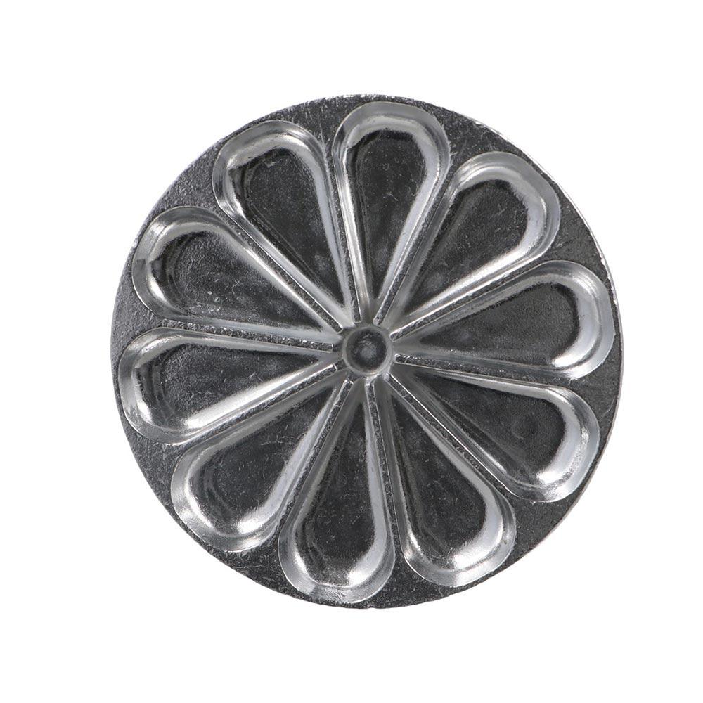 DIY Zinc Zinc Zinc Alloy Biscuit Mold Wooden Handle Biscuit Embossing Stamp Mold Cookie Pressing Mold  Party