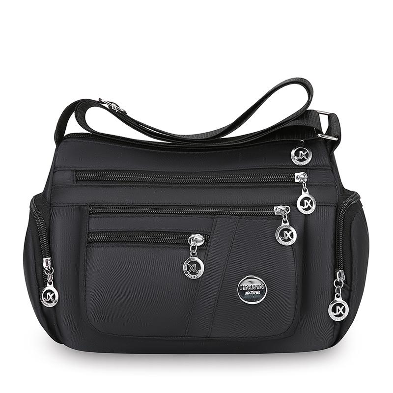 Crossbody Bag New Multi Compartment NYLON Cloth Fashionable Casual Trend Middle-aged and Elderly Mother Bag Shoulder Bag