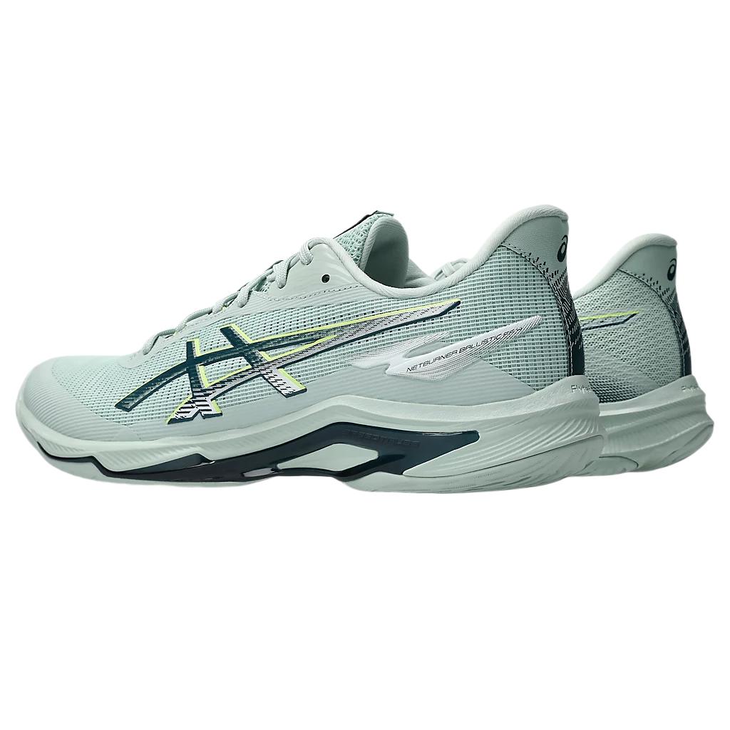 Asics Netburner Ballistic FF 4 Fashionable Simple Trendy Aesthetic Durable Low-Top Training Shoes Men Training Shoes Green 1051A088-300