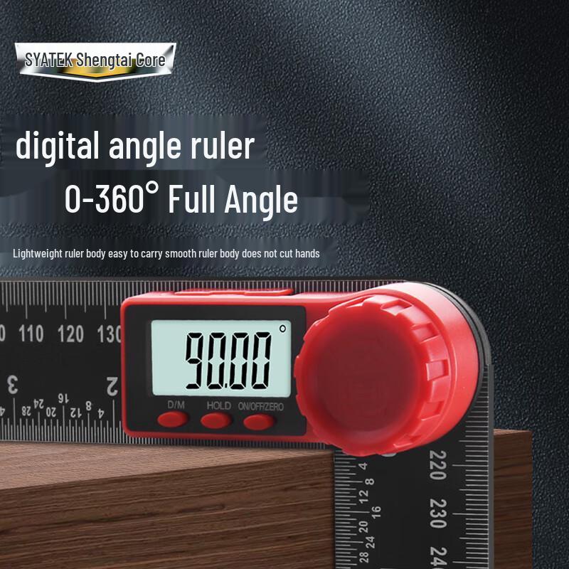 SYNTEK High-Precision Digital Angle Ruler Protractor