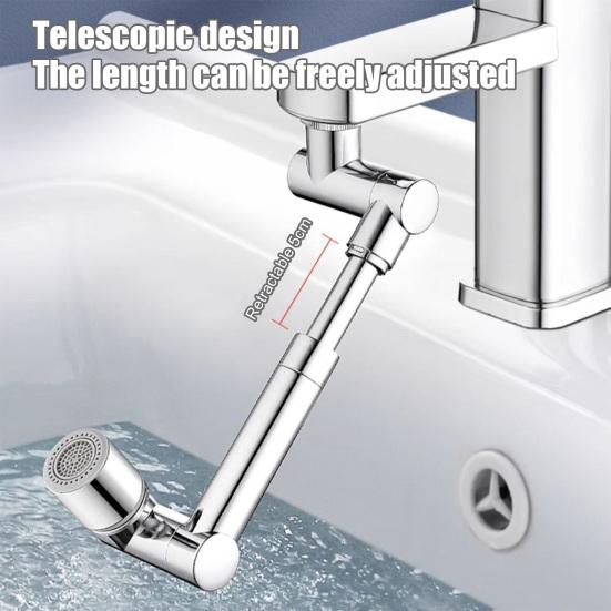 1/2Pcs Faucet Sink Extender Heavy Duty Swivel Aerator Rotating Faucet Extension