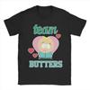 Souths Parks TEAM BUTTERS T-shirt Puur Katoen Tops Grappig Korte Mouw Ronde Hals T-shirt Grote Maten T-shirts