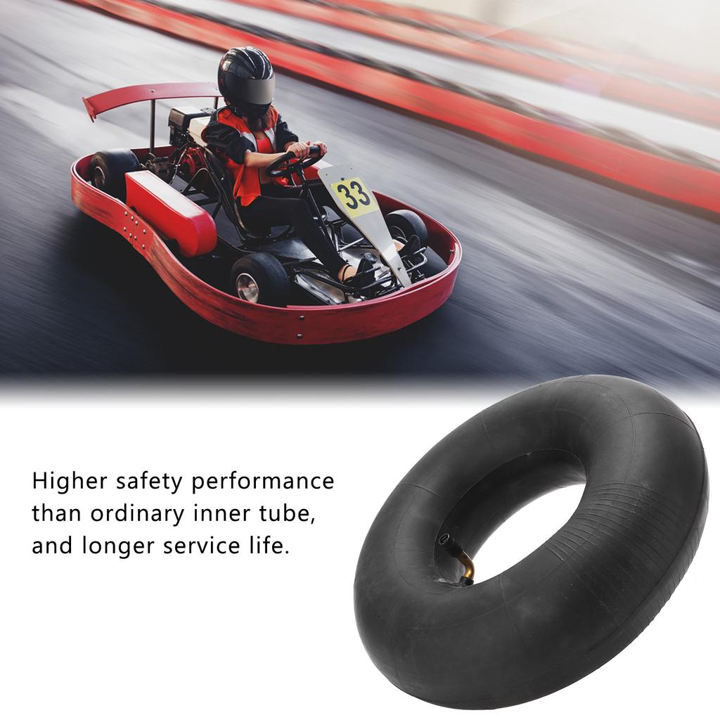 13 x 5,00?6 Gummi-Innenrohr, starke Flexibilität, langlebiges Innenrohr mit gebogener Öffnung für Rasenmäher