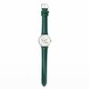 Citizen Q&Q Curious George Analog Watch, Waterproof, Leather Strap, Q93B-500PK, Unisex, White