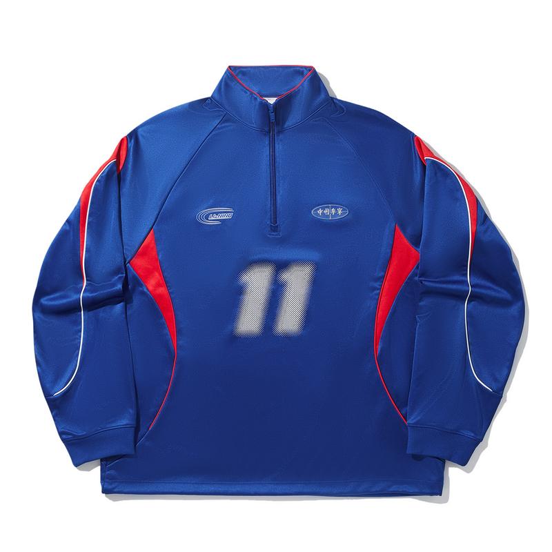 LI-NING Unisex Graphic Print Crew Neck Sweatshirt AWDVN41-1 XS