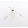 Replacement 3-Piece Silver-Plated Watch Hand Kit Movement Parts for ETA 2824, Submariner, Tudor