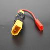 XT60 M/F To JST SYP/SYR M/F LED Strip Power Cable for LiPo Battery & RC Airplane ESC