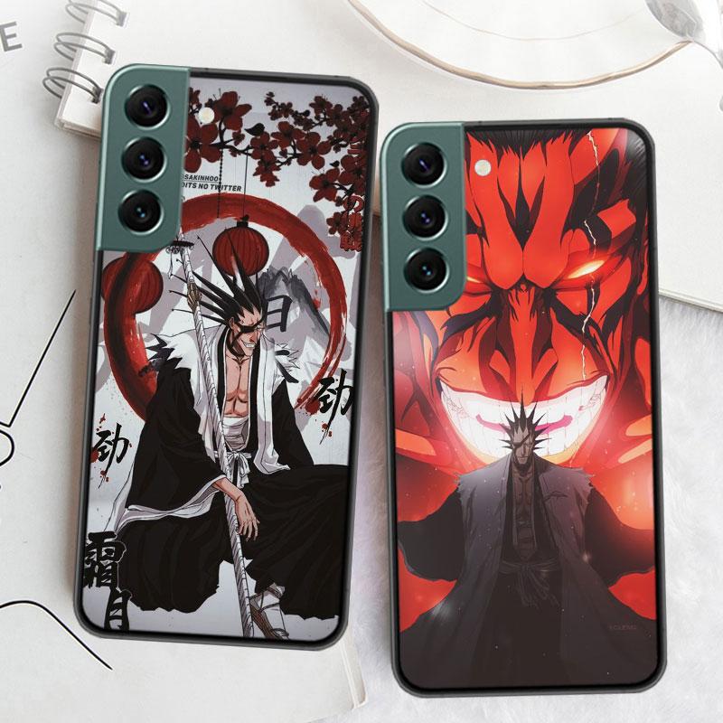 BLEACH Zaraki Kenpachi Phone Case For Samsung Galaxy S22 S25 Ultra S21 S10 Plus S26 Edge S20 S23 S24 FE Cover Silicone Soft