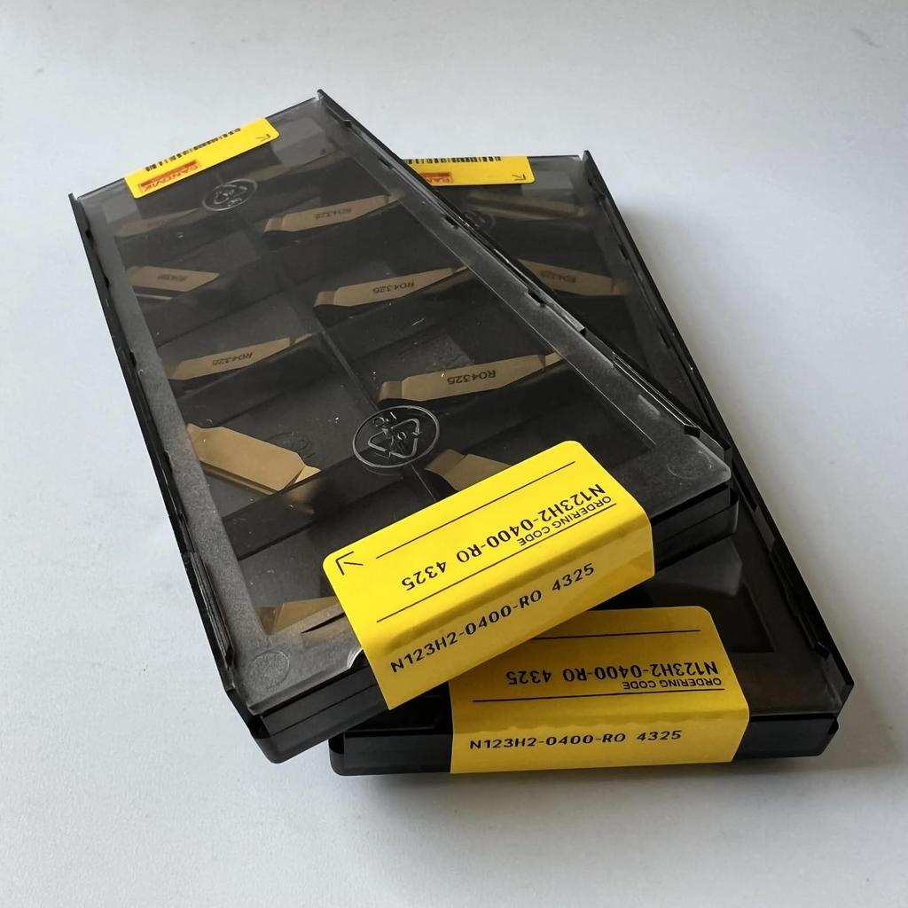 Original Sandvik / N123H2-0400-RO 4325 / CNC lathe carbide blade 10 PCS