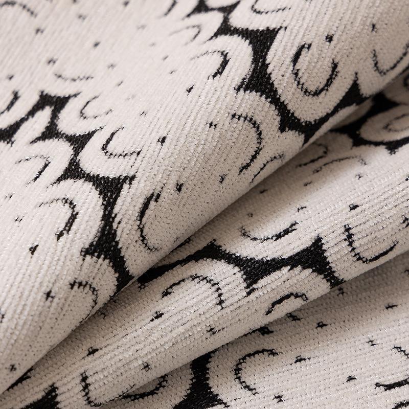 New Four-Season Universal Special-Shaped Sofa Cushion Cover Cloth French Simple Seat Cushion Fixed Non-Slip Straight Row Seat Cushion