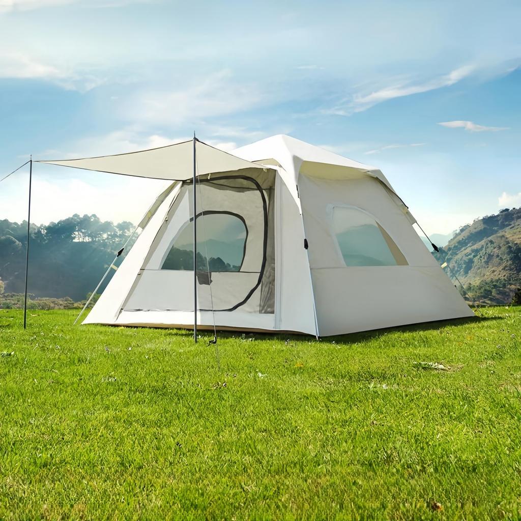 Reelyo One Touch Dome 3 Silver Easy Storage Rope Included Tent, Tent, Tent, Person, Coating, Assembly, Waterproof, Outdoor, Camping, Bag, Peg,