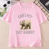 Can I Pet Dat Dawg Bear TShirt Unisex Unisex Bear Lover Tshirt Trashy Bear T Shirt Casaul Cotton Short Sleeve Round Neck Tees