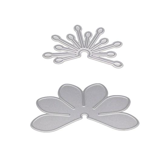 Flower Pattern Cutting Dies Stencil DIY Scrapbooking Embossing Po Album Craft