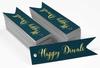 Inkdotpot Pack Of 100 Happy Diwali Favor Paper Tags Craft Real Gold Foil Hang