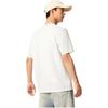 Li Ning Sports Lifestyle Series Casual Simple Letter Round Neck Pullover Loose Short Sleeve T-Shirt Men T-Shirt Off-White AHSV747-1