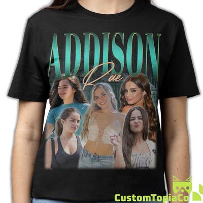 ADDISON RAE SHIRT, Addison Rae Vintage T-Shirt, Addison Rae Easterling Retro 90s Bootleg Homage Merch, Addison Rae Funny Rap Tees Fans Gift