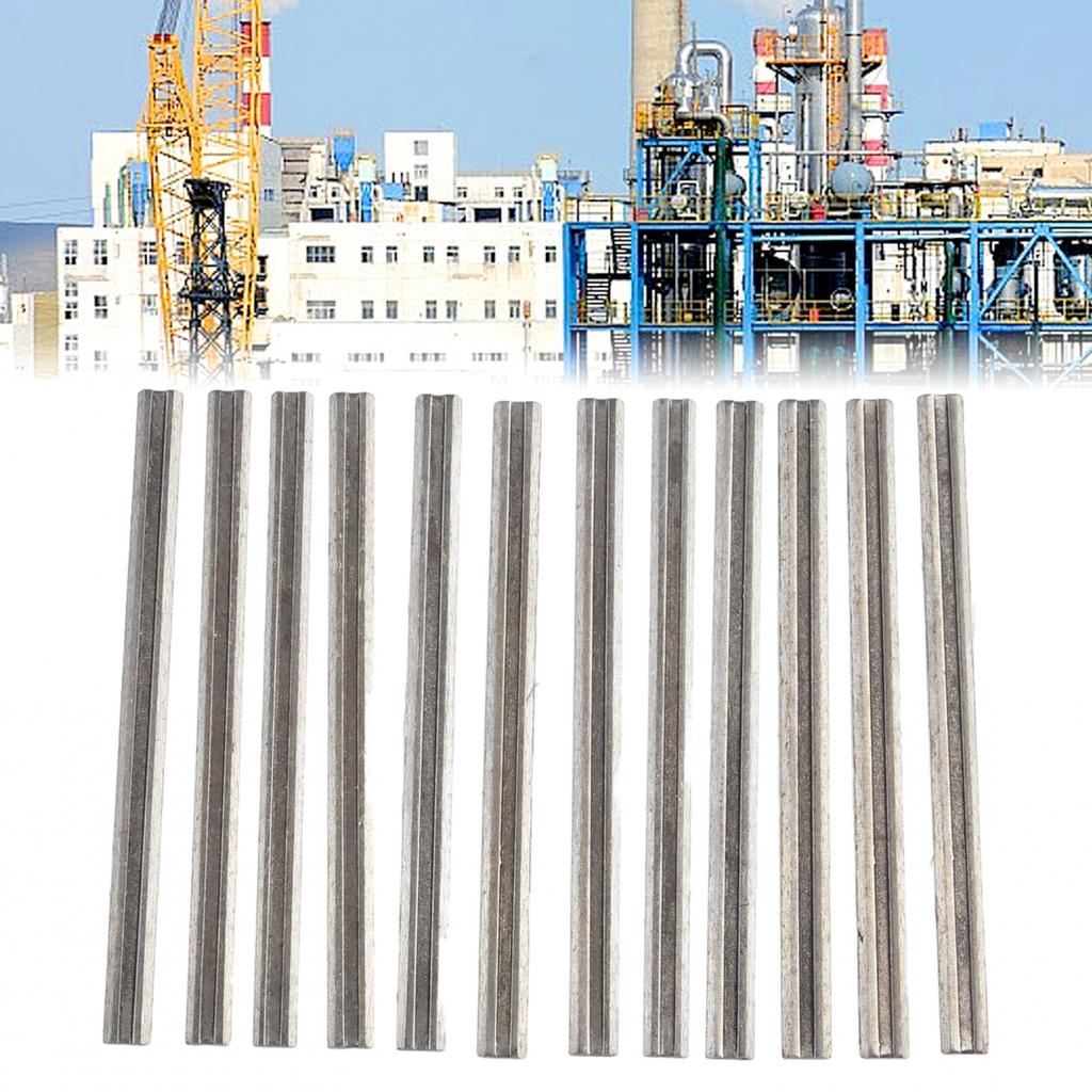 12pcs 82mm Reversible Electric Planer Blades Boxed  For MKT