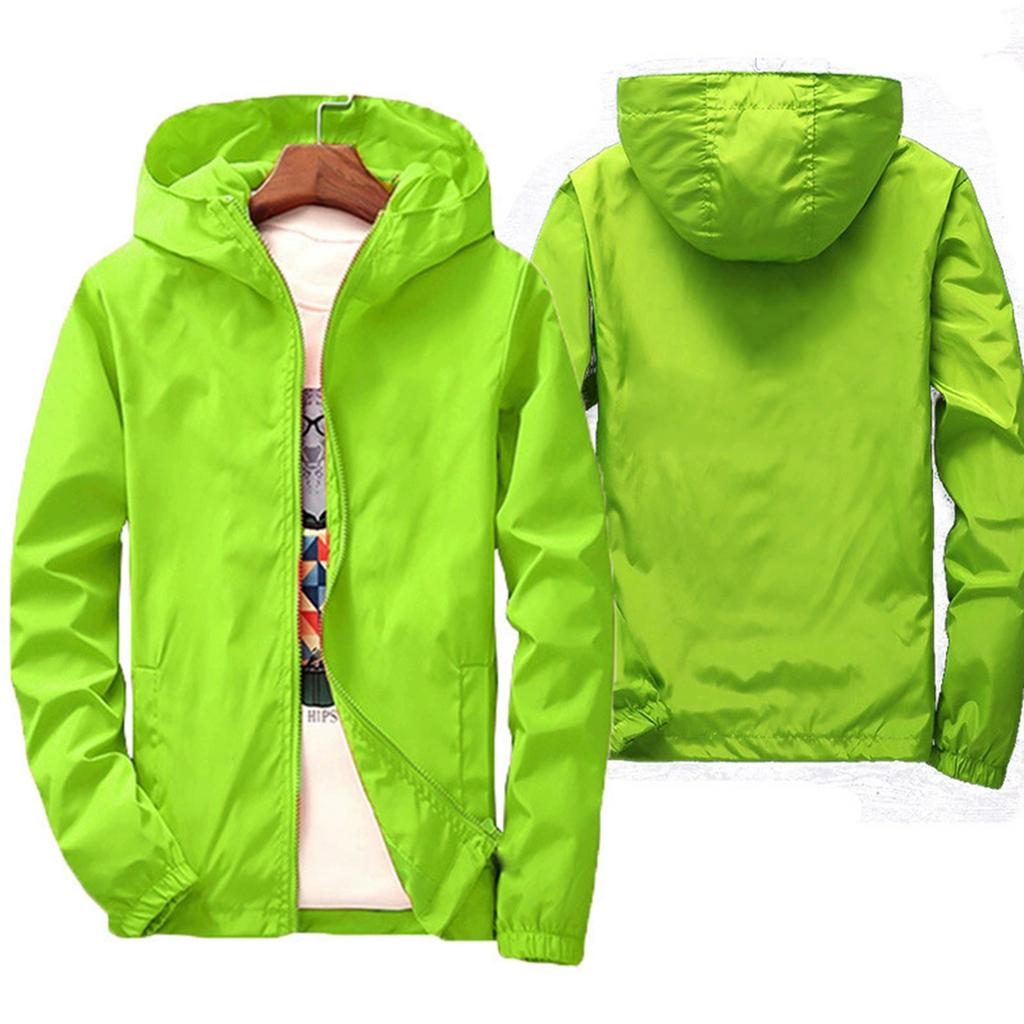 Men's Plus Size Loose Fit Casual Hooded Jacket