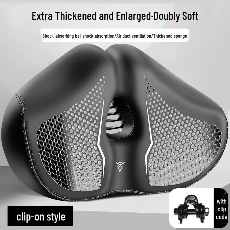 Super Soft Anti-Pain Mountain Bike Seat - Comfortable Saddle for Cycling