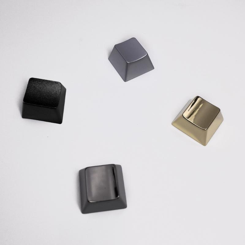 ESC Zinc Alloy Keycap Blank Metal Keycaps Replacement 1PC For Mechanical Keyboards Enhances Typing