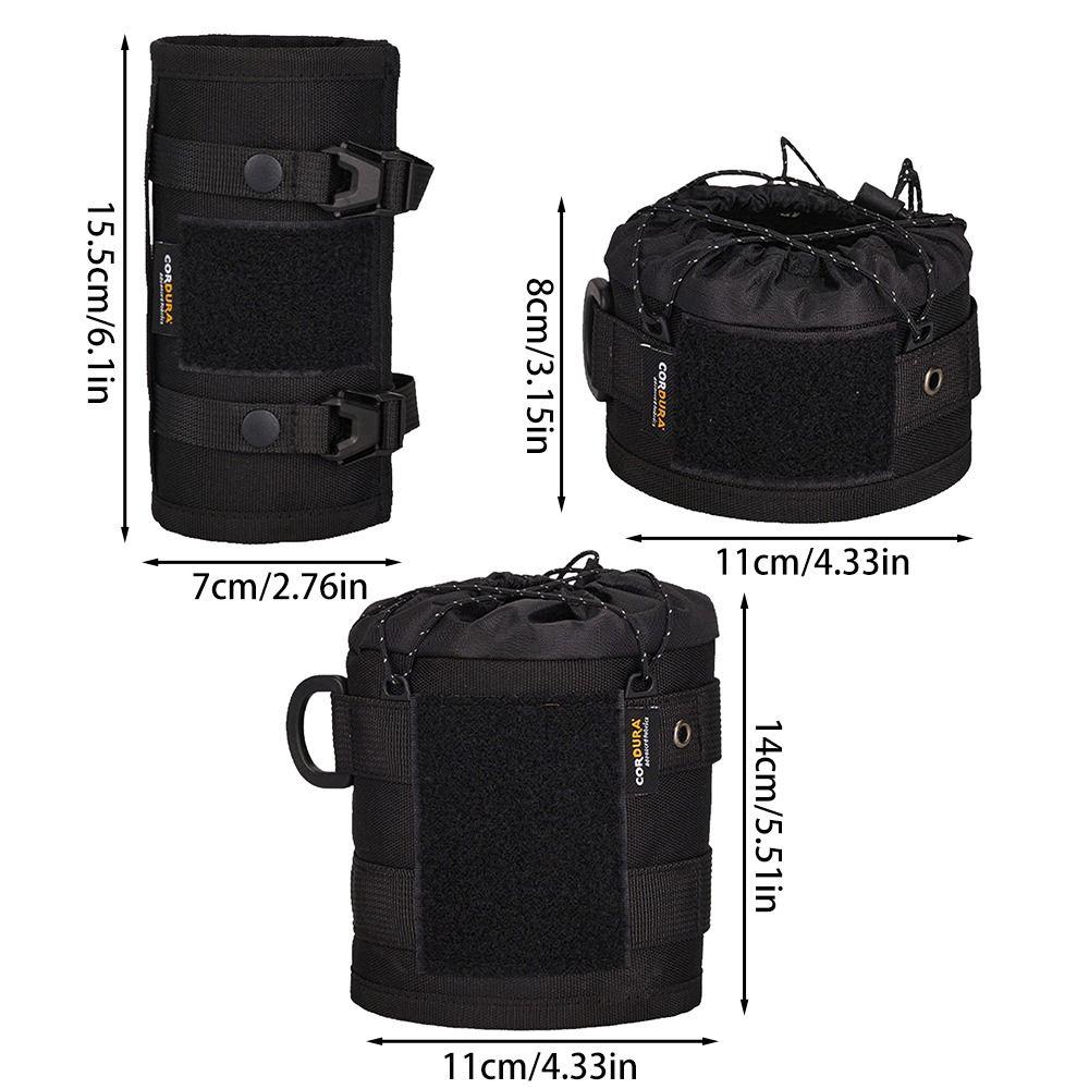 Cassette Gas Tank Storage Bag Anti-Fall Gas Cylinder Sleeve  for Outdoor Camping