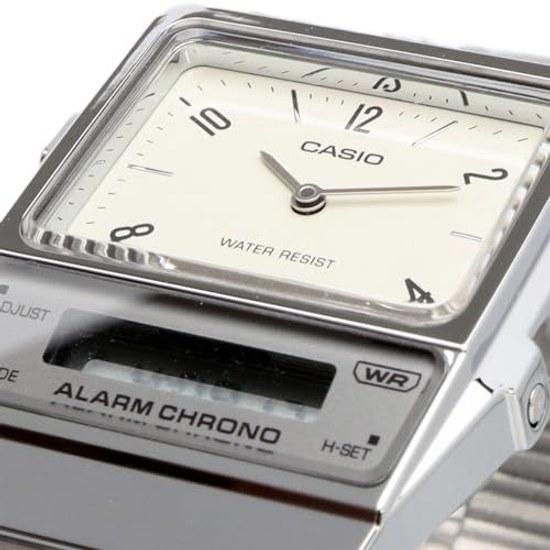 CASIO Standard Analog-Digital Quartz Watch AQ-800E-7A2 Unisex Off-White Overseas Model