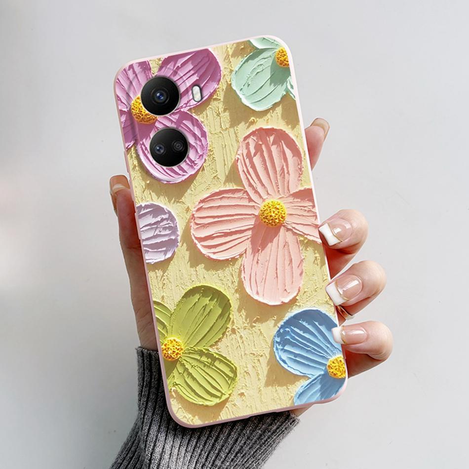 Für Huawei Nova 10 SE Hülle BNE-LX1 BNE-LX3 Süßer Bär Cartoon Frosch Bemalt Weiche Handyhülle Für Huawei Nova 10SE Nova10 SE Fundas