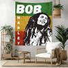 Bob Marley Estetická Tapiserie Severský Minimal Ideální Pro Stěnu Koleje Čtecí Koutek Ložnice Celoroční Ručně Malovaný Styl Dárek Pro Nový Domov