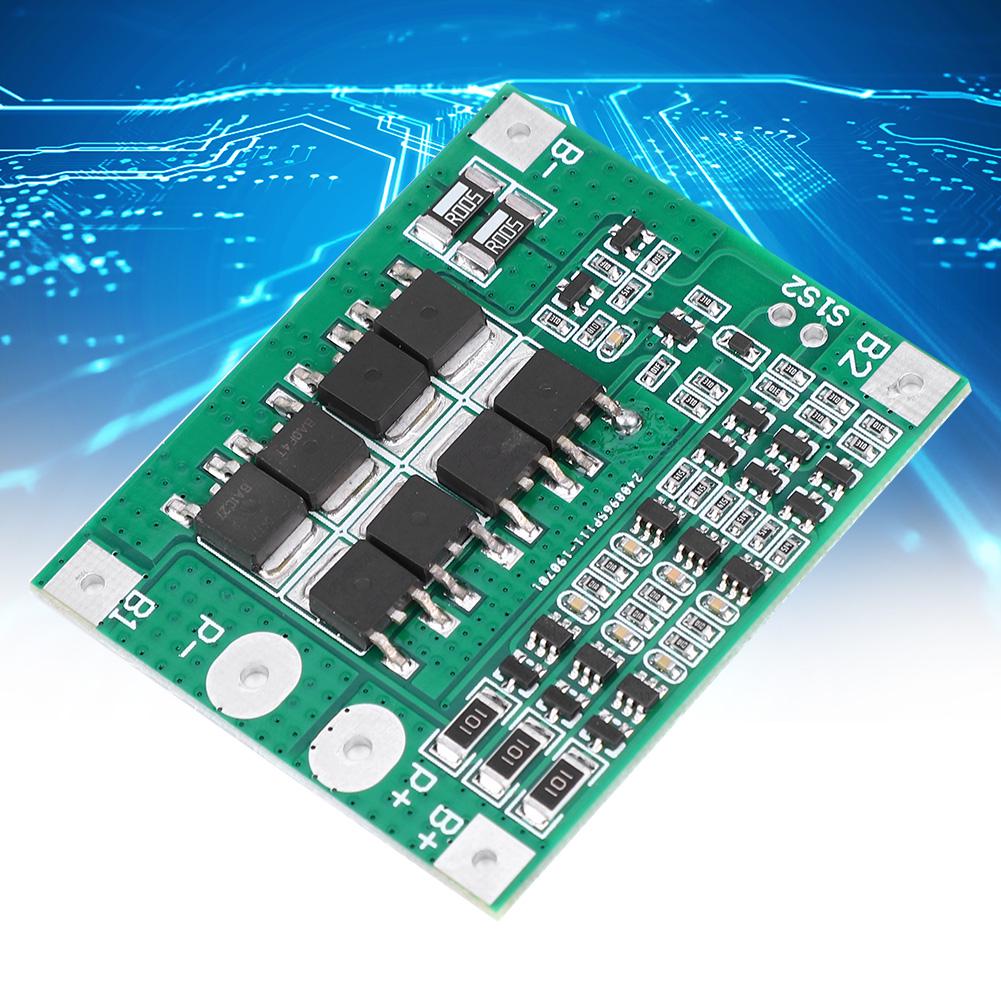 3S 12V 25A Li ion 18650 Lithium Battery Protection Board BMS PCB Short Circuit Protection