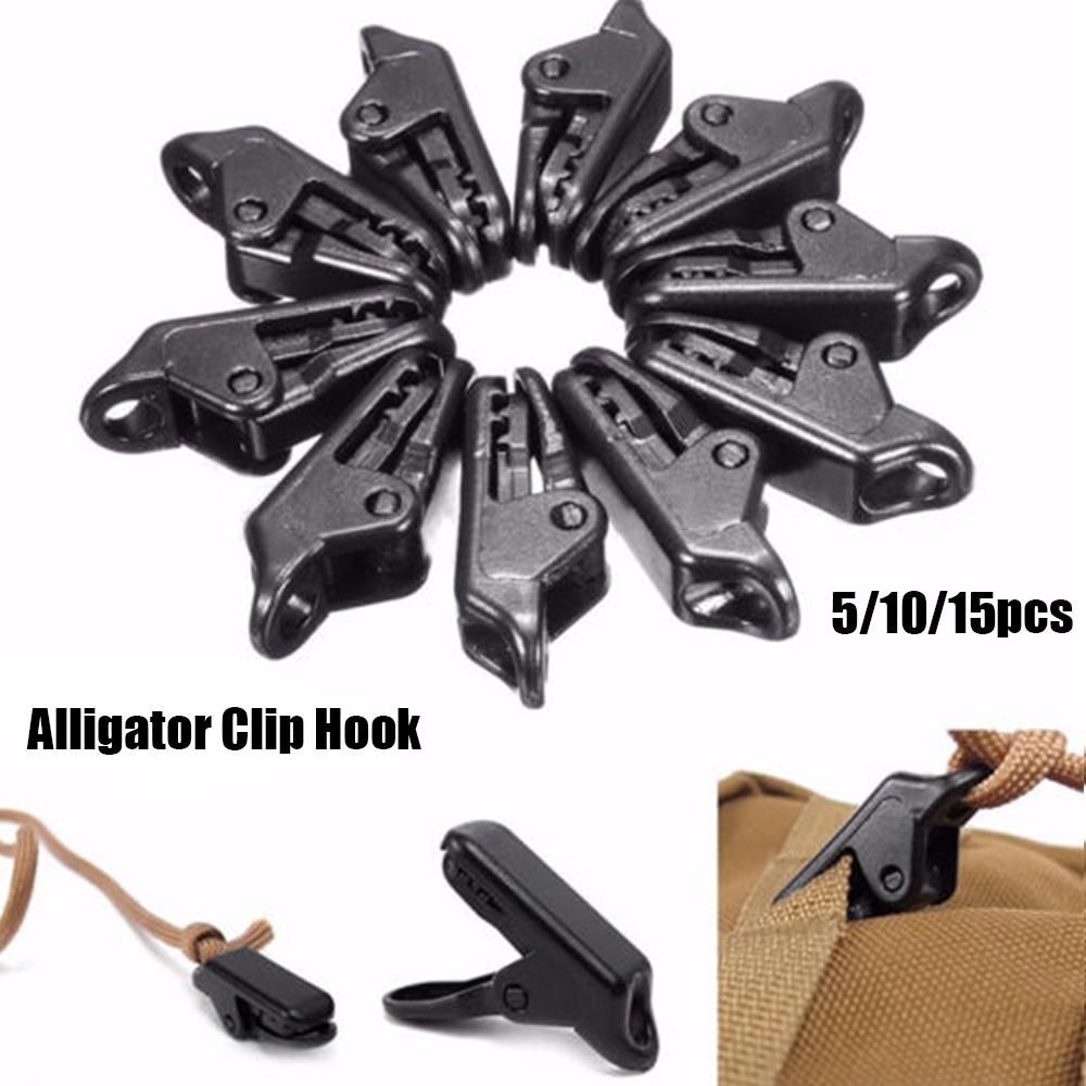

camps kit Caravan jaw grip Alligator Clip Hook canvas Tighten tool Camping Tent Holder tarp clips