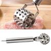 Kitchen Household Tools Stainless Steel Useful Loose Meat Tenderizers Meat Hammer for Steak Knock-sided for Steak Pork Supplies