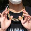 Hip Hop Heavy Industries Full Diamond Cuban Chain High Quality 20mm Bracelet Men's Rap Accessories
